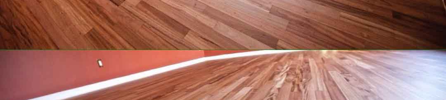 Refinished Tigerwood with Bona Traffic Naturale to