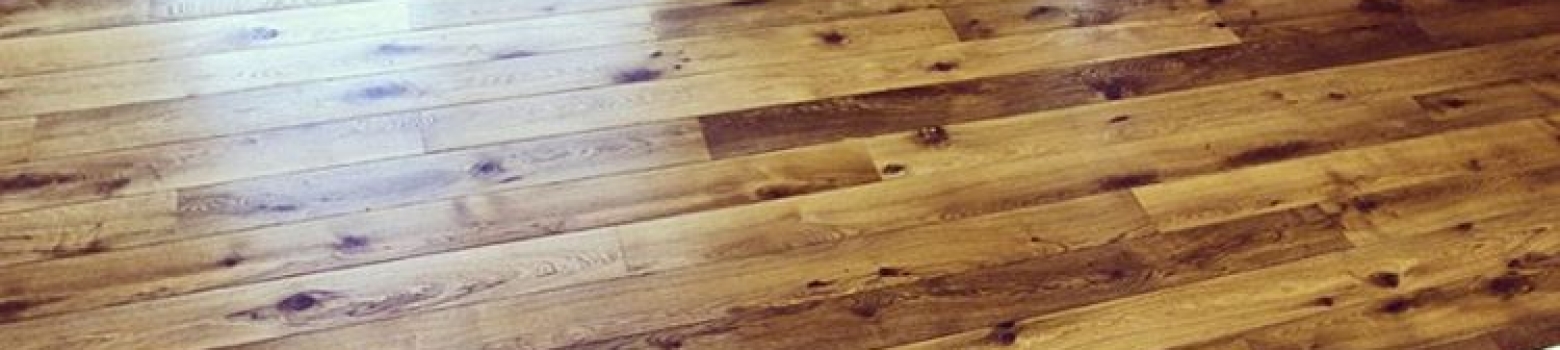 Prefinished engineered white oak hardwax floors